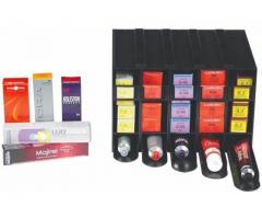 Rangement coloration Rakacolor kit 25 tubes x 10 pcs soit 250 tubes