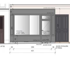 Local commercial disponible à la location Paris 11